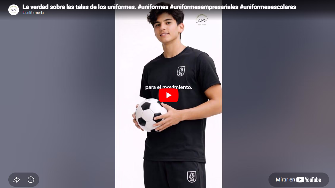 La verdad sobre las telas de los uniformes
